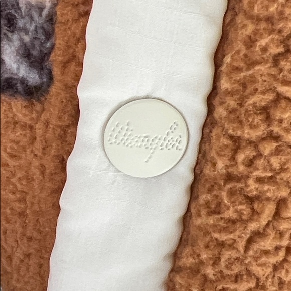 Wrangler retro half snap pullover Sherpa fleece desert western scene - Picture 3 of 8